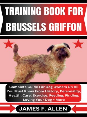 cover image of TRAINING BOOK FOR BRUSSELS GRIFFON